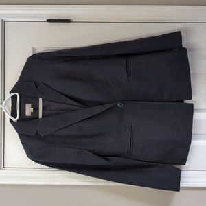 Loft navy blue blazer size 6